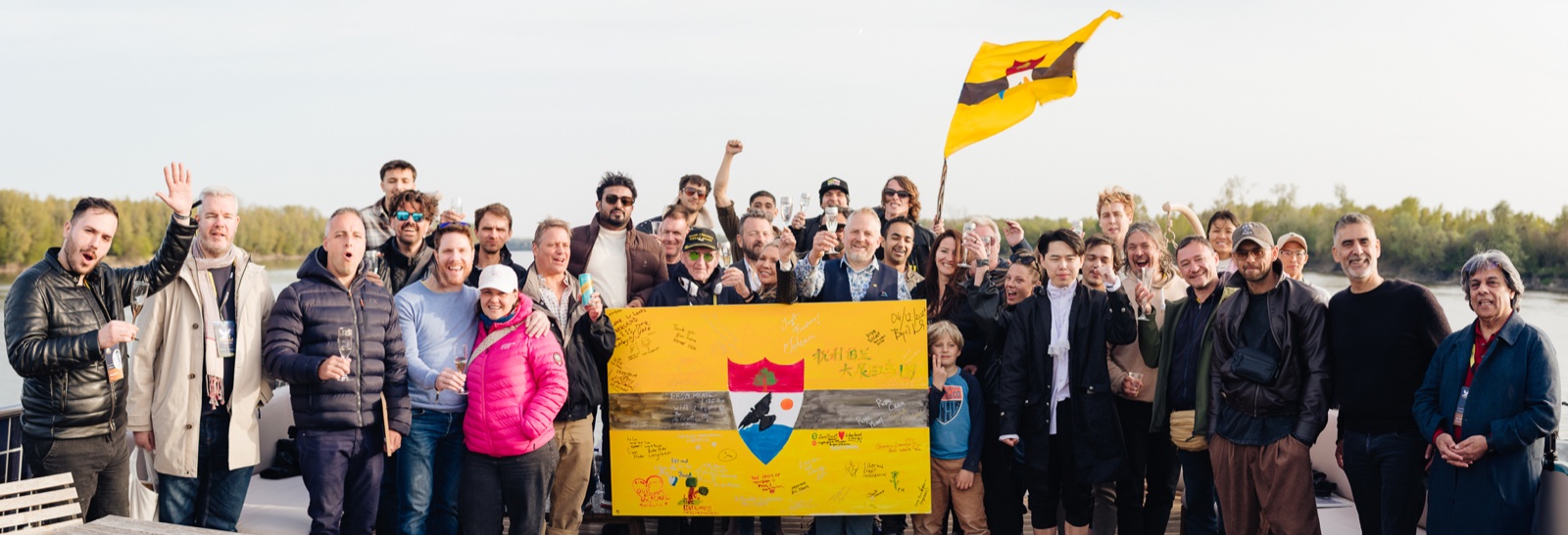 Liberland 11th Anniversary — boat trip